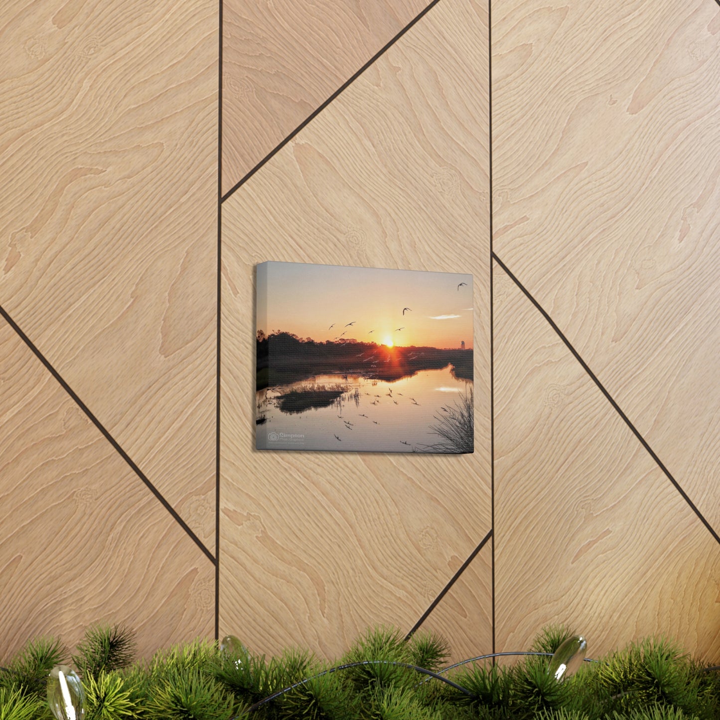 Morning Traffic Canvas Gallery Wraps
