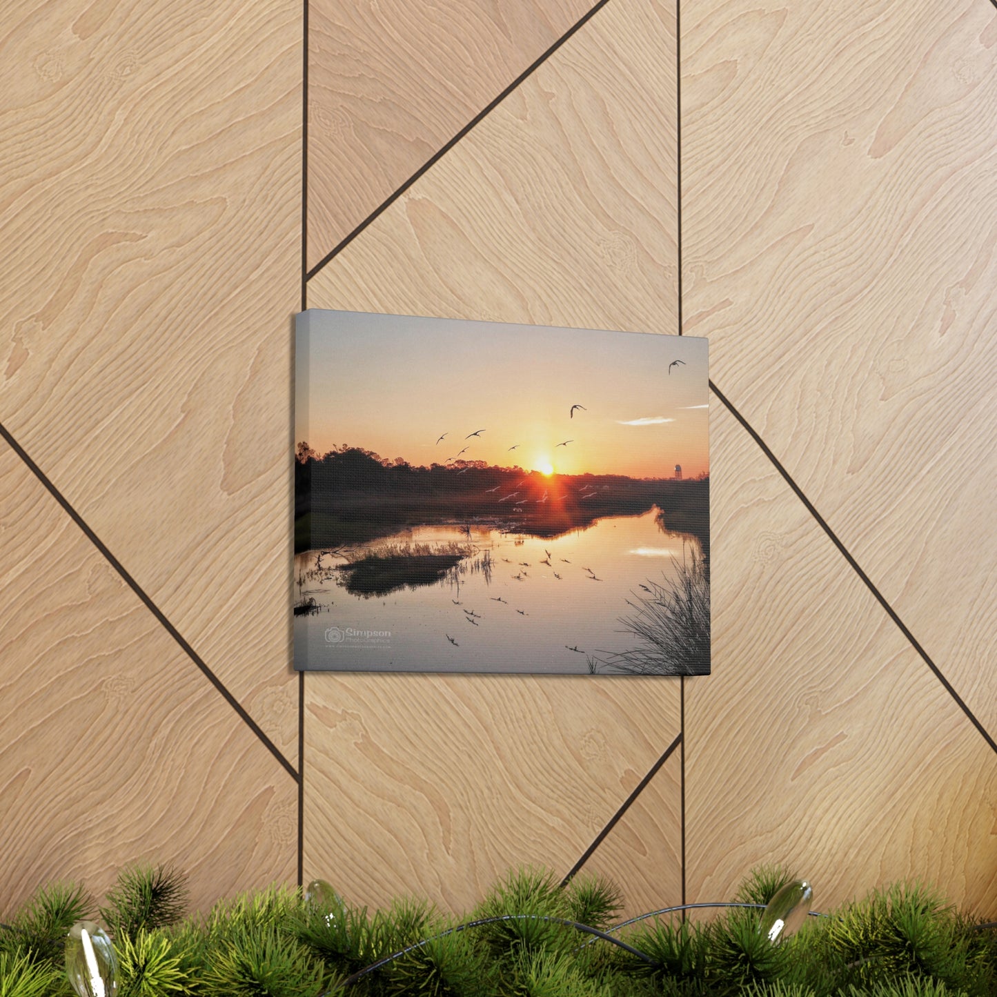 Morning Traffic Canvas Gallery Wraps