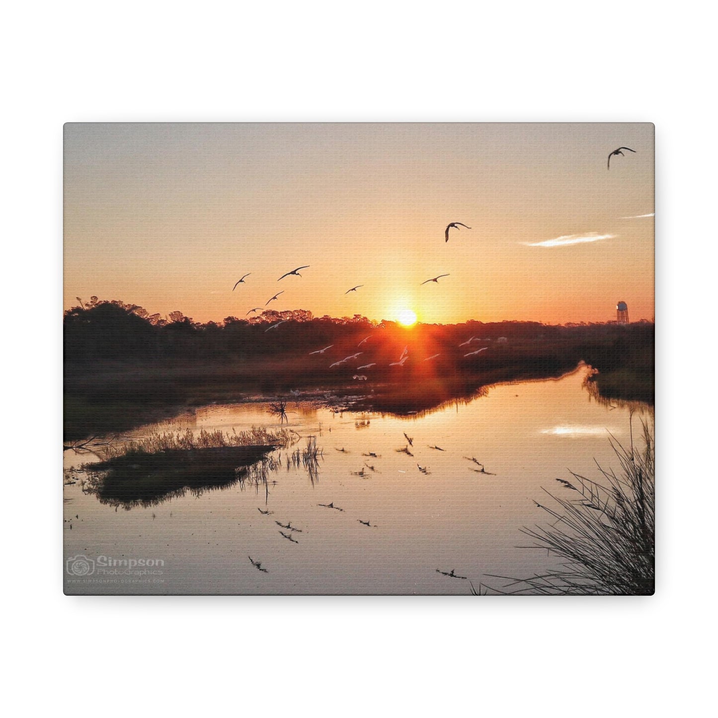 Morning Traffic Canvas Gallery Wraps