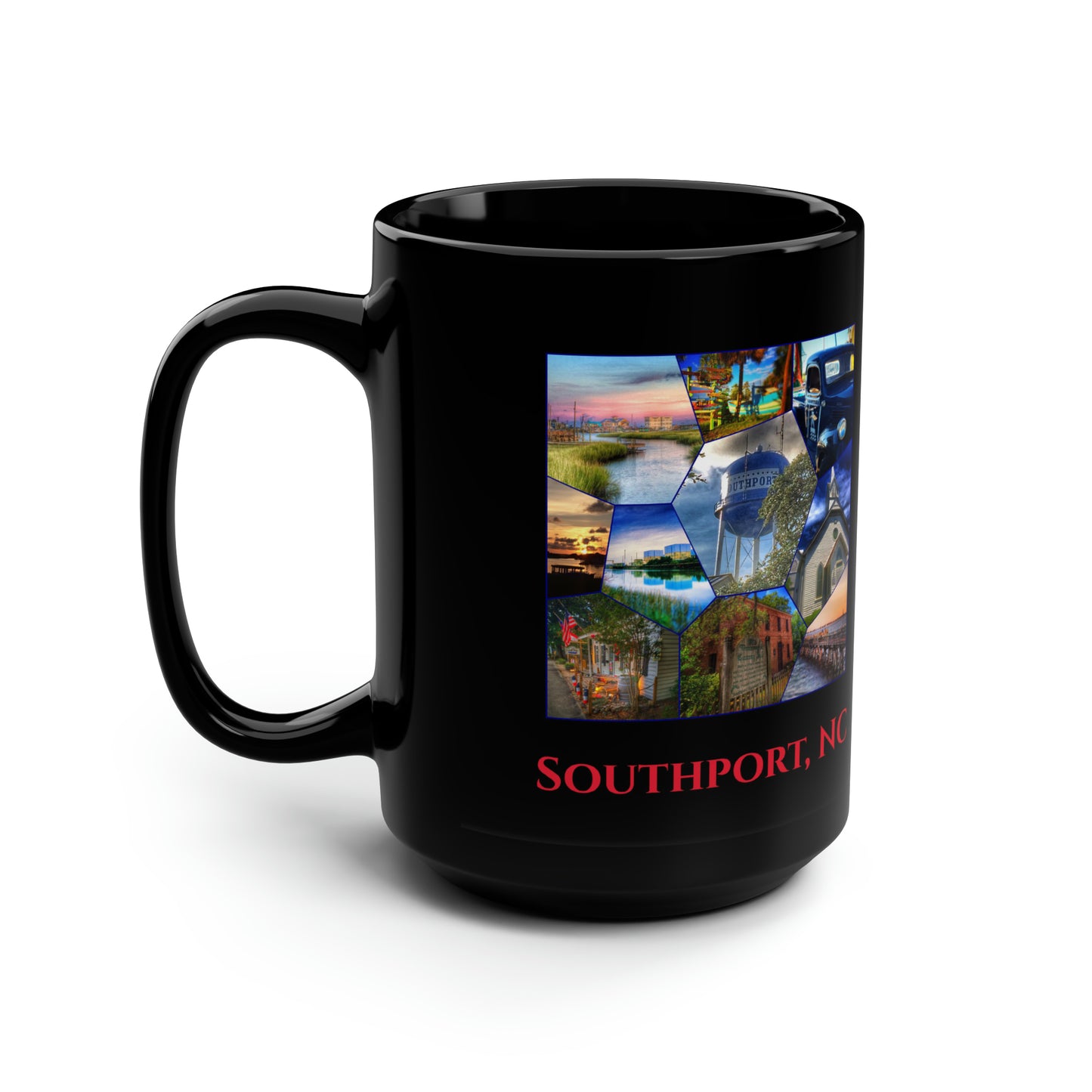 Southport Collage Mug