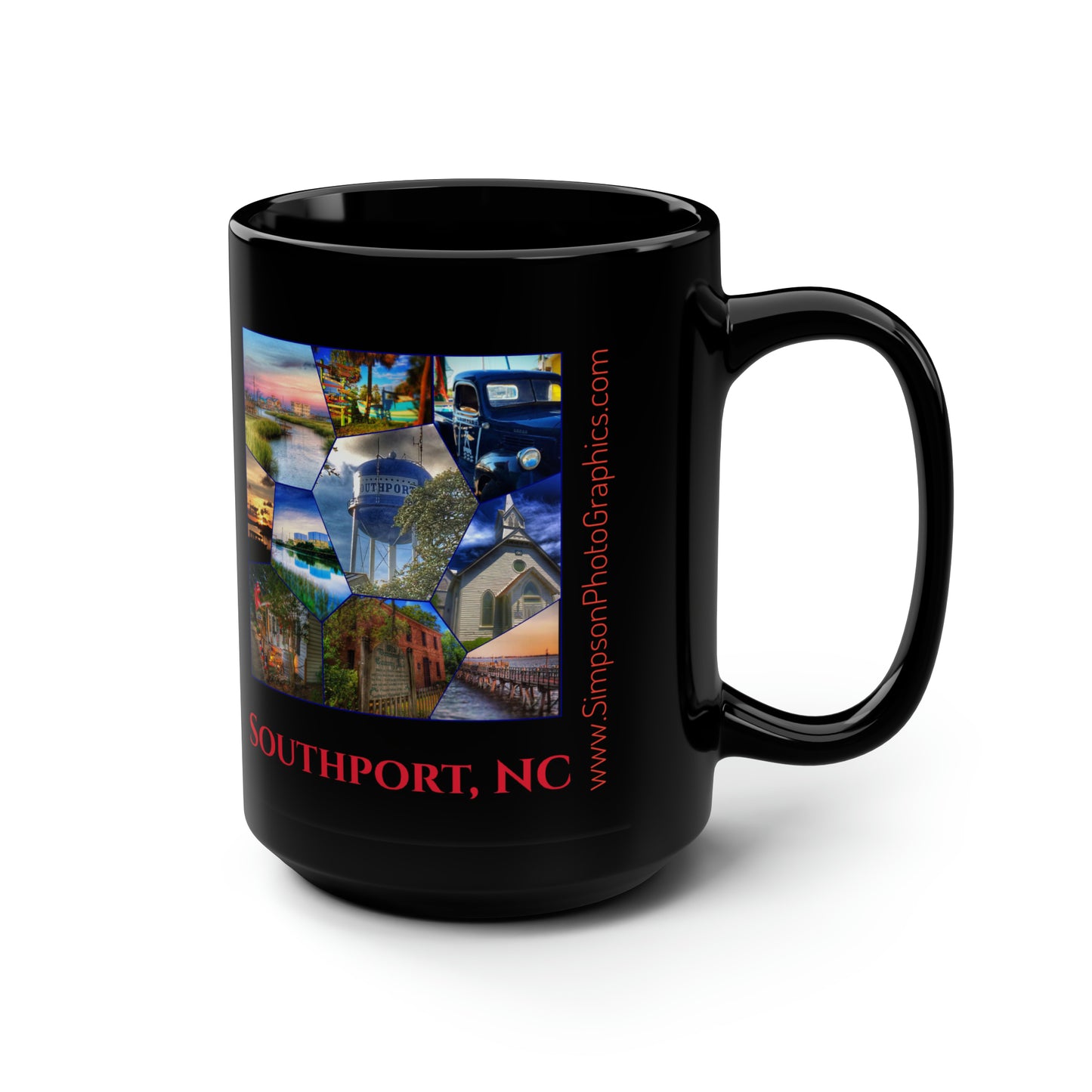 Southport Collage Mug