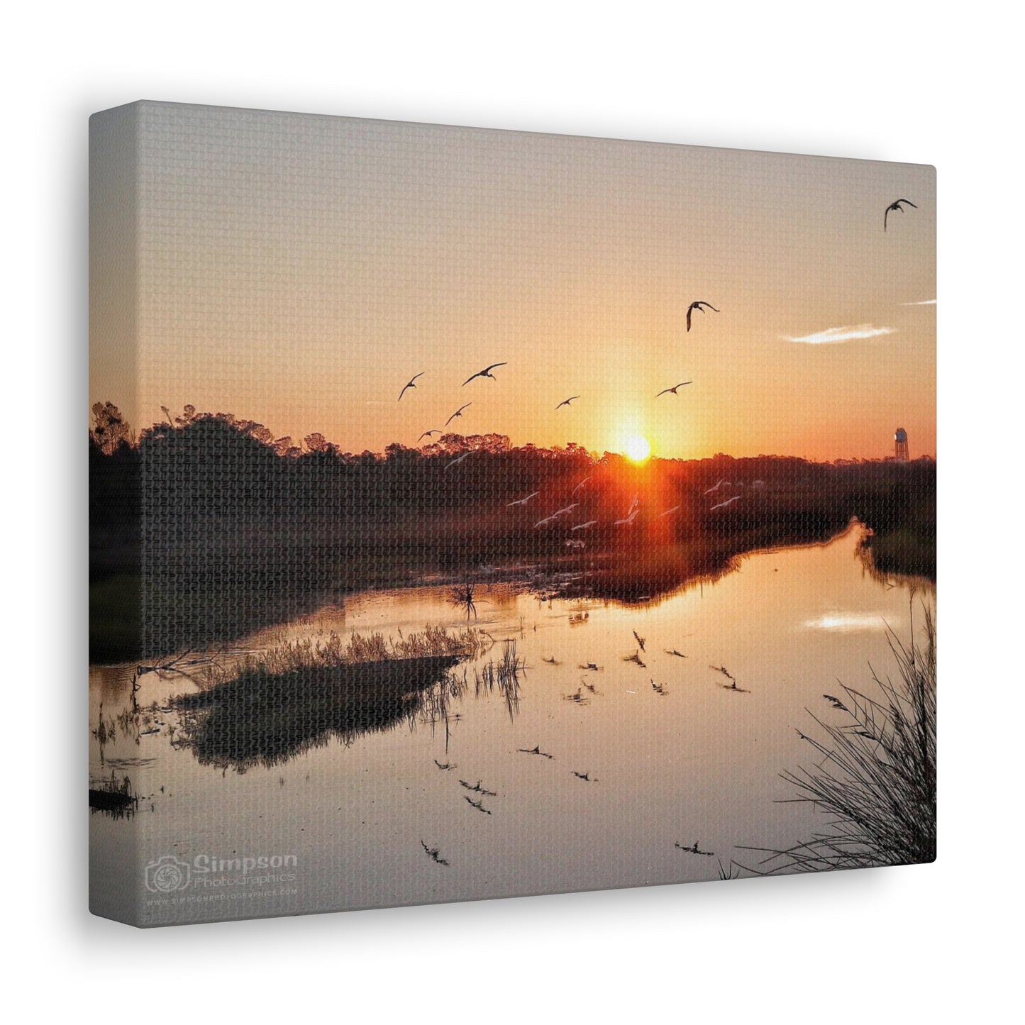 Morning Traffic Canvas Gallery Wraps