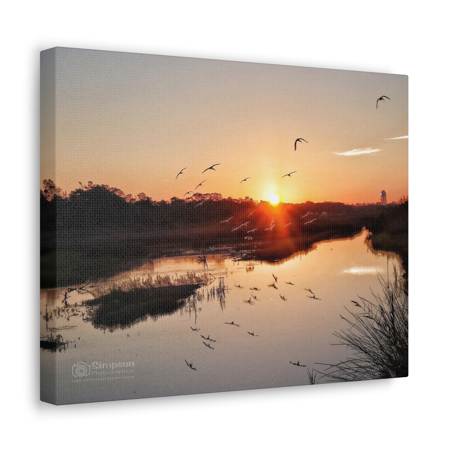 Morning Traffic Canvas Gallery Wraps