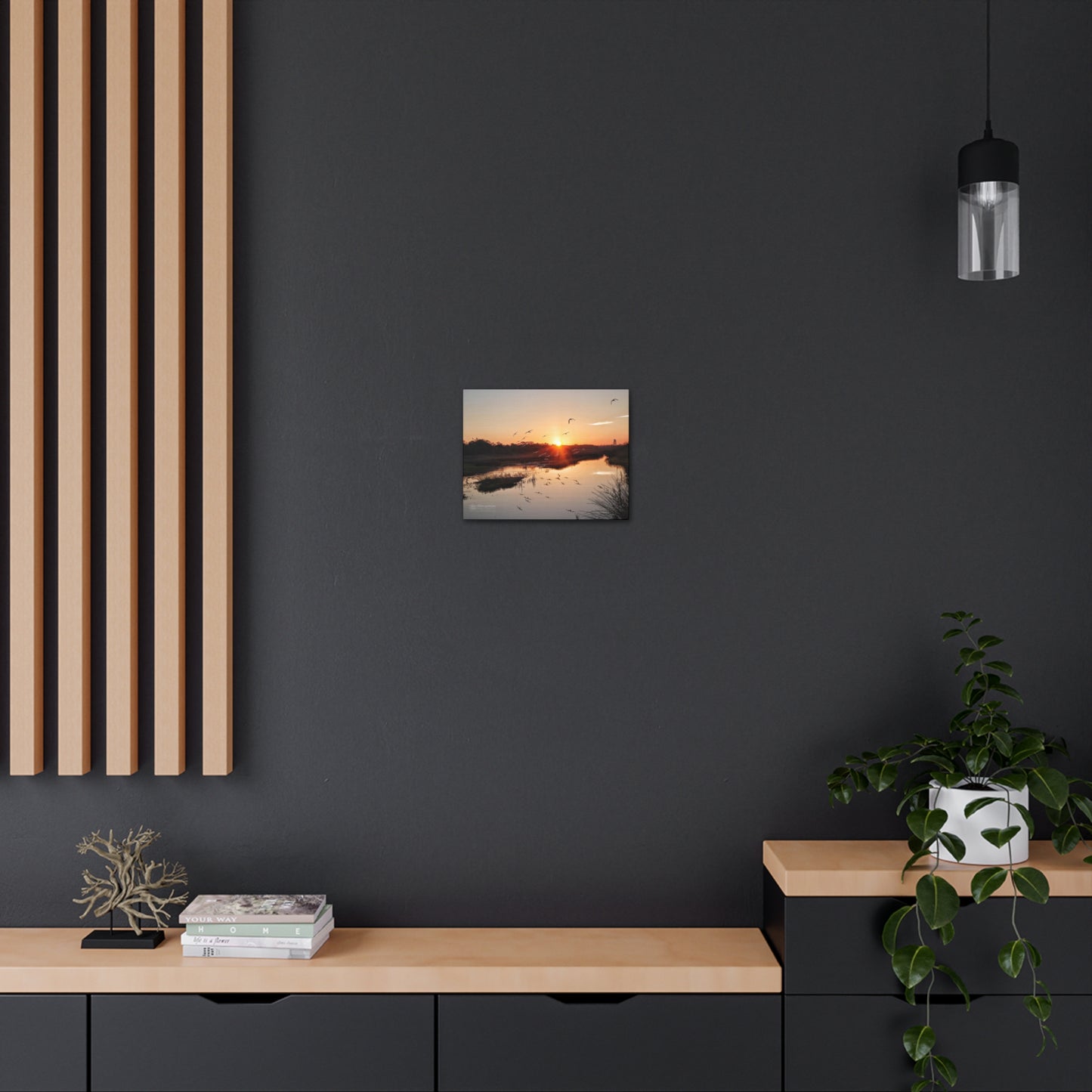 Morning Traffic Canvas Gallery Wraps
