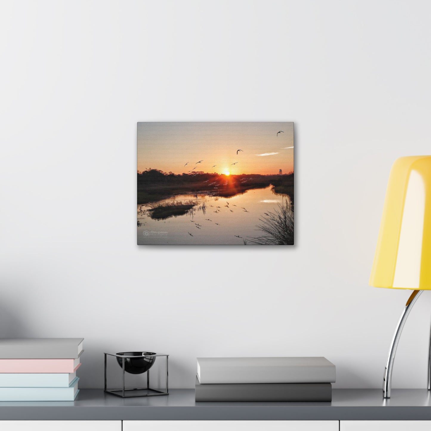 Morning Traffic Canvas Gallery Wraps