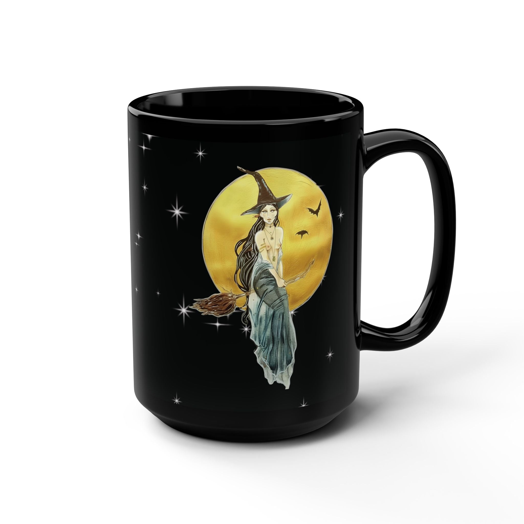Black Mug, 15oz