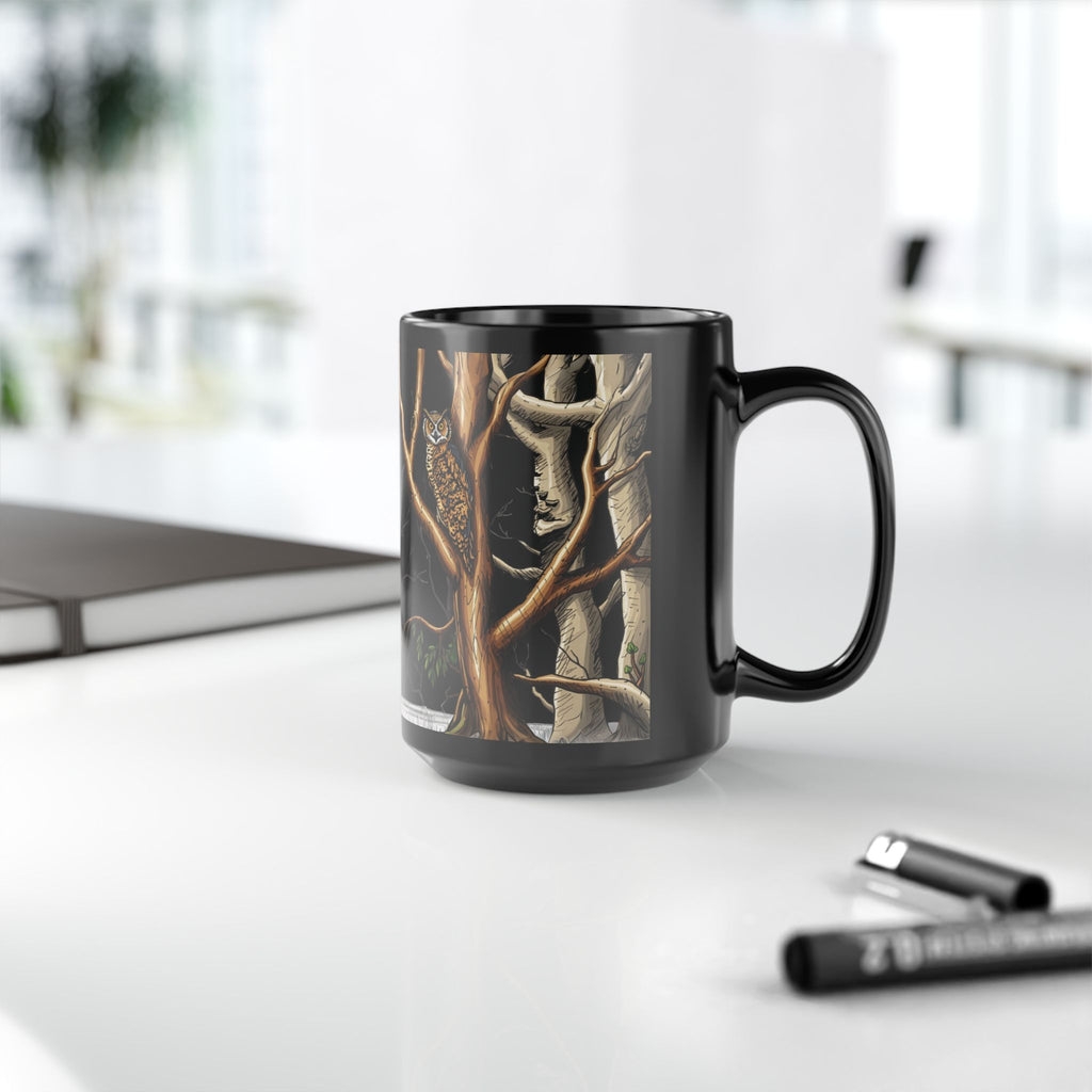 Black Mug, 15oz