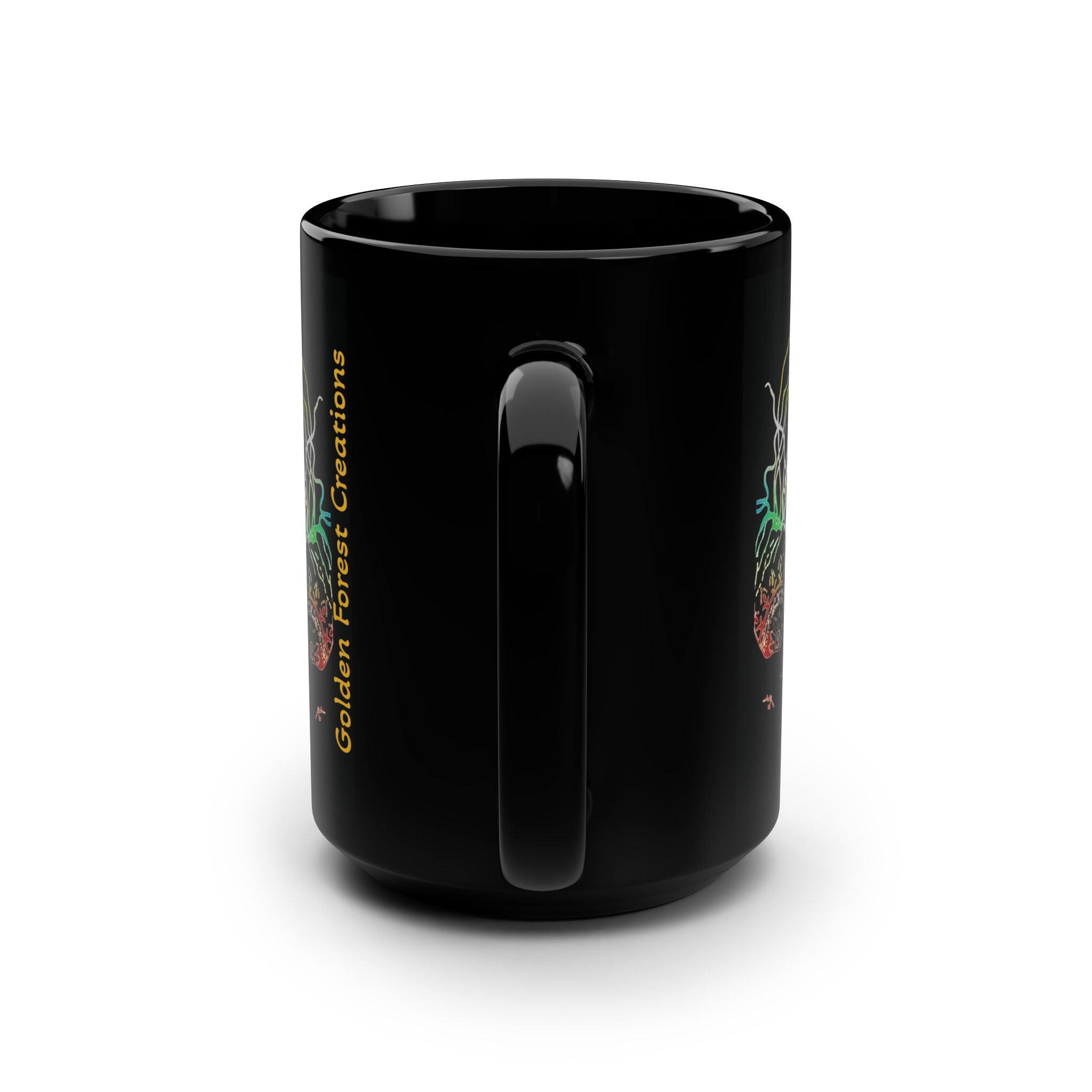 Black Mug, 15oz