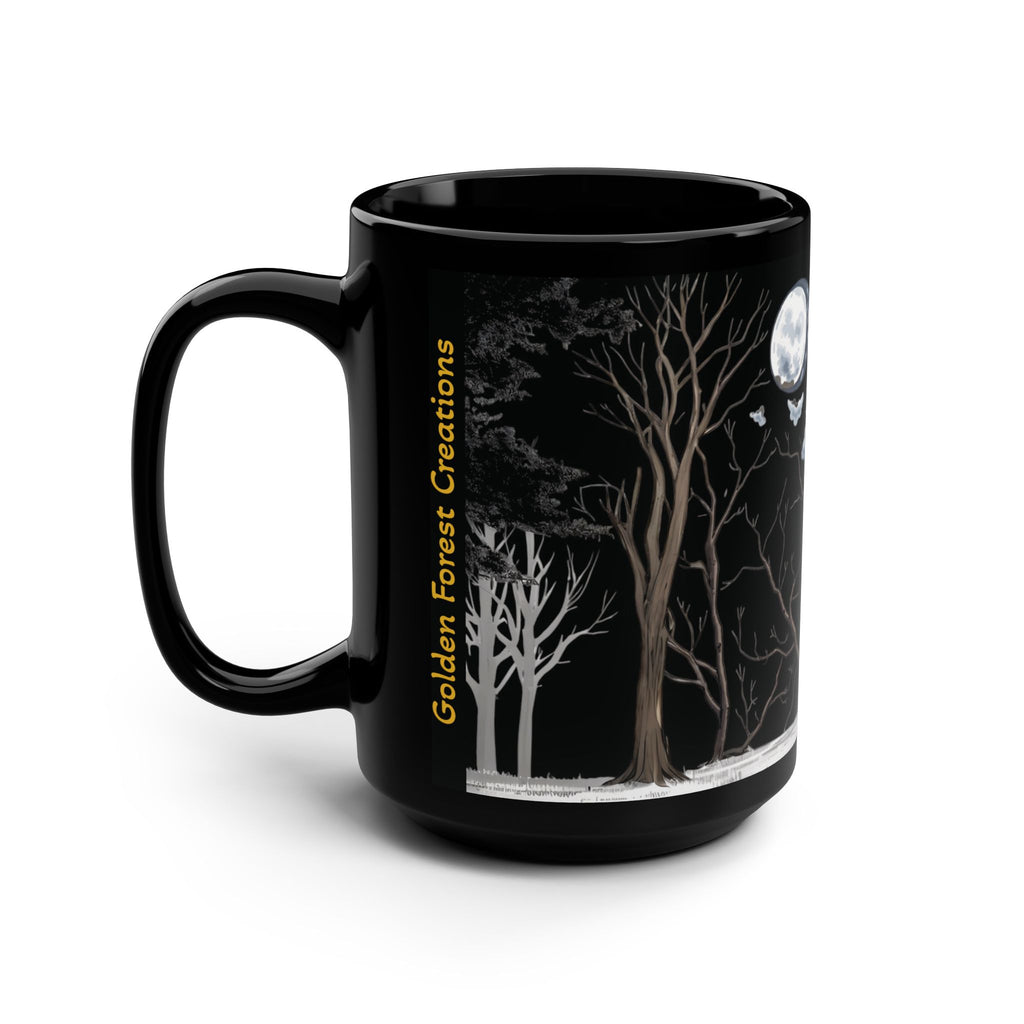 Black Mug, 15oz