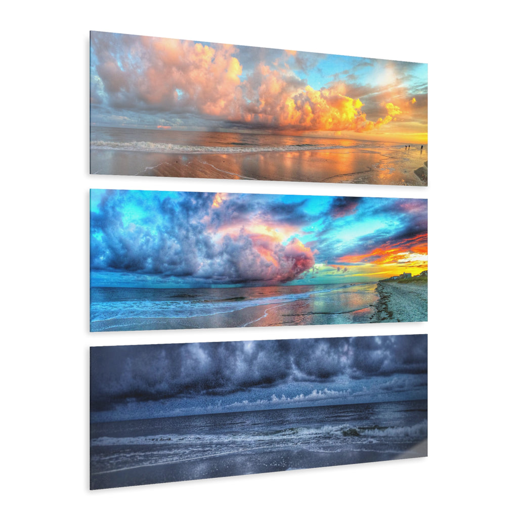 Storm Brewing Acrylic Prints (Triptych)