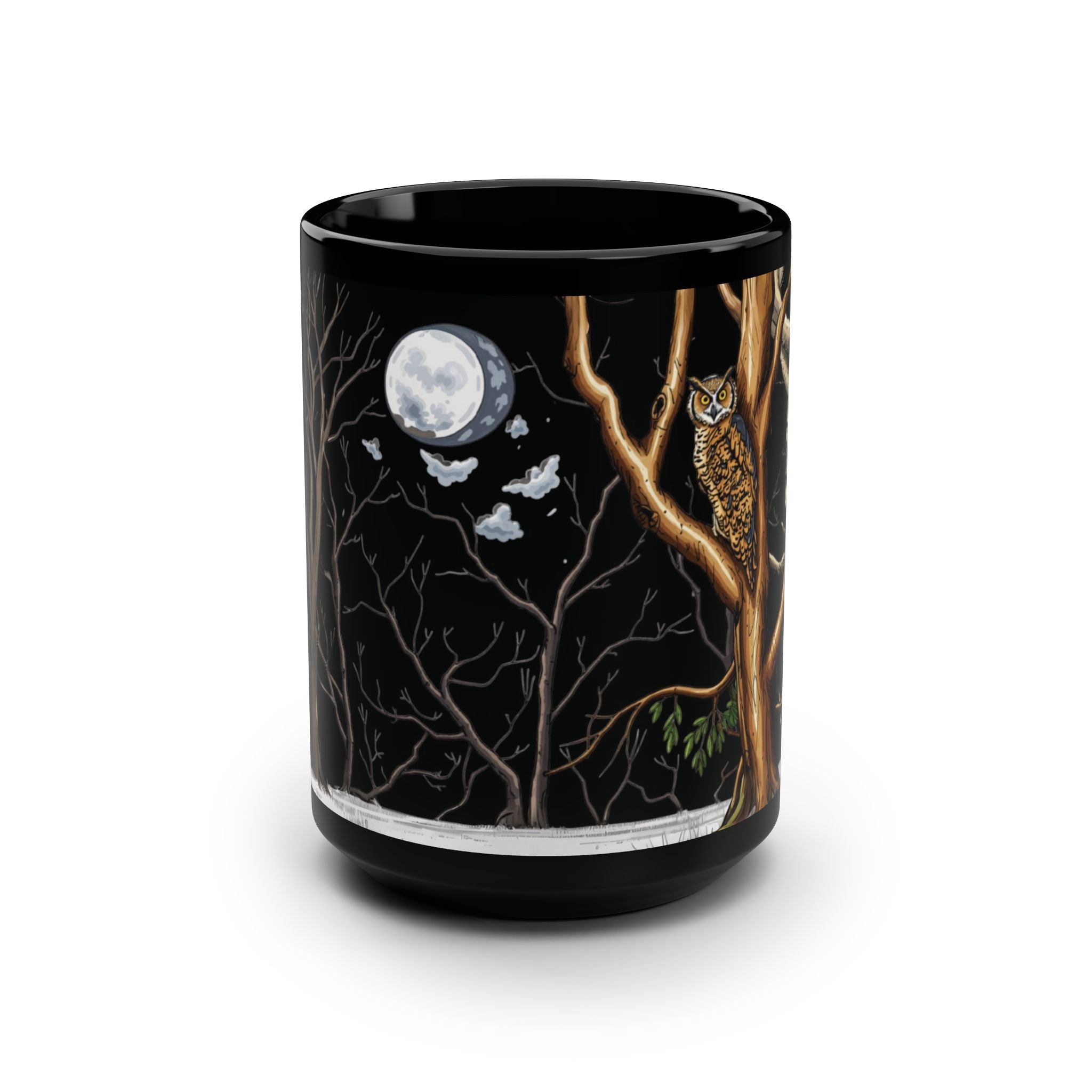Black Mug, 15oz