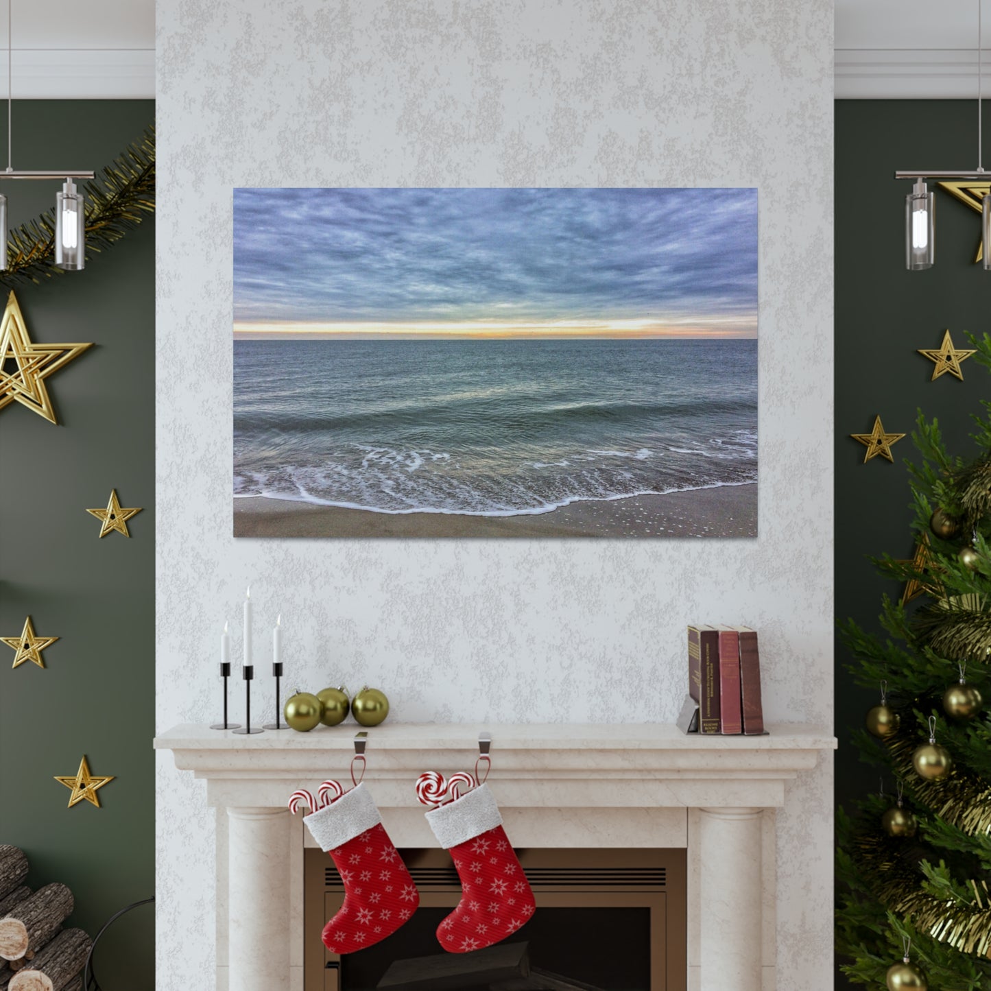 Beach View Canvas Gallery Wraps