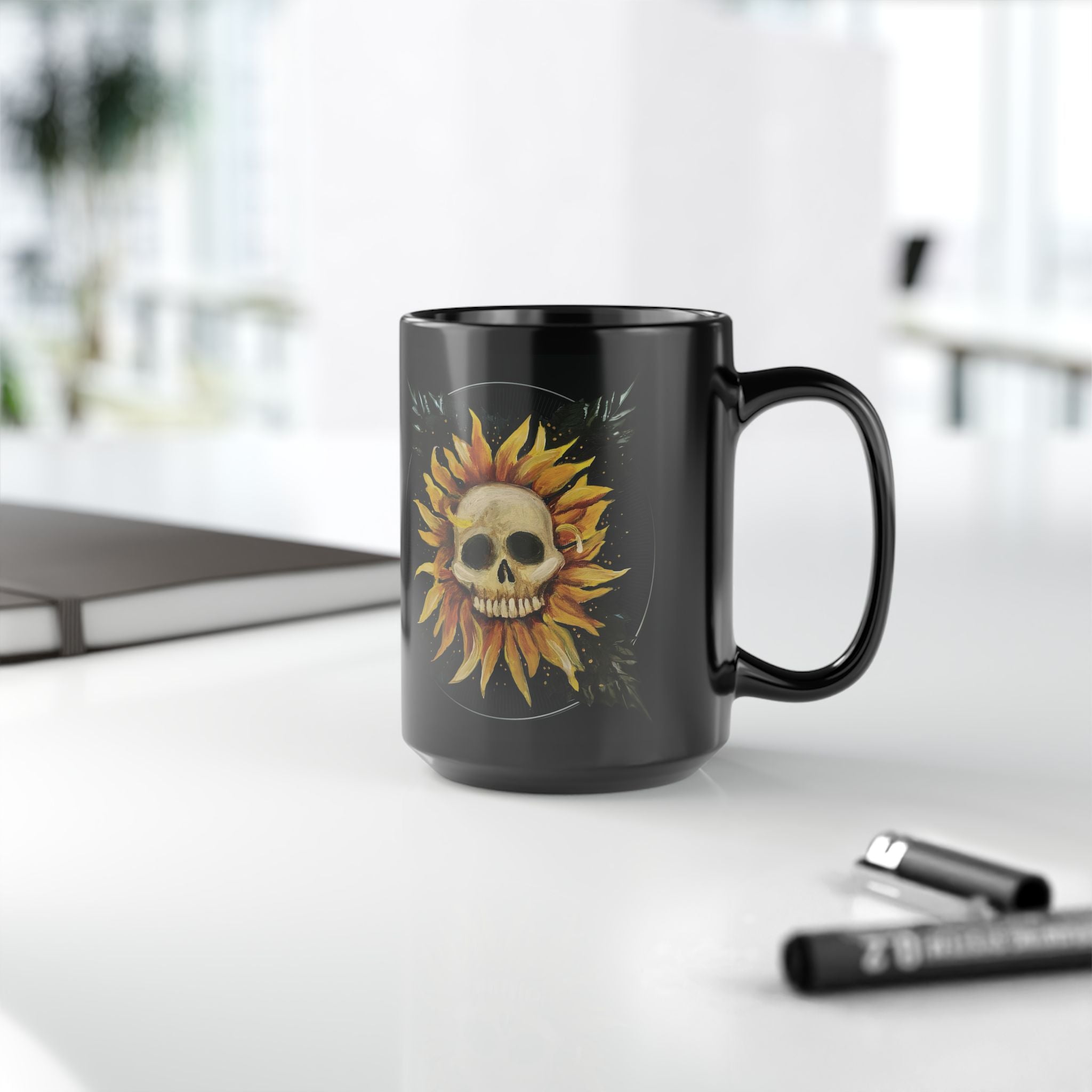 Black Mug, 15oz