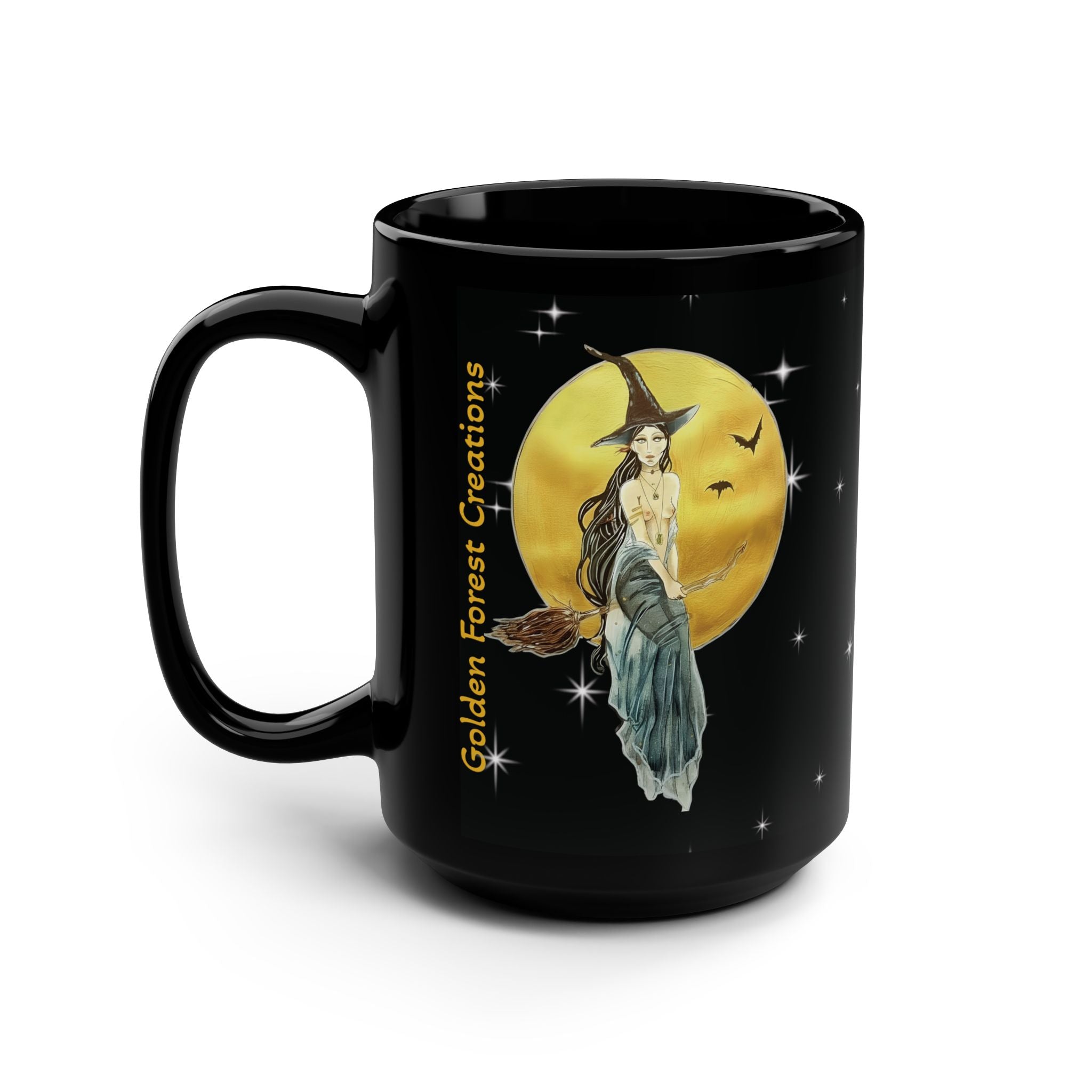 Black Mug, 15oz