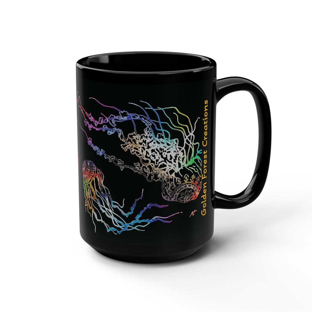 Black Mug, 15oz