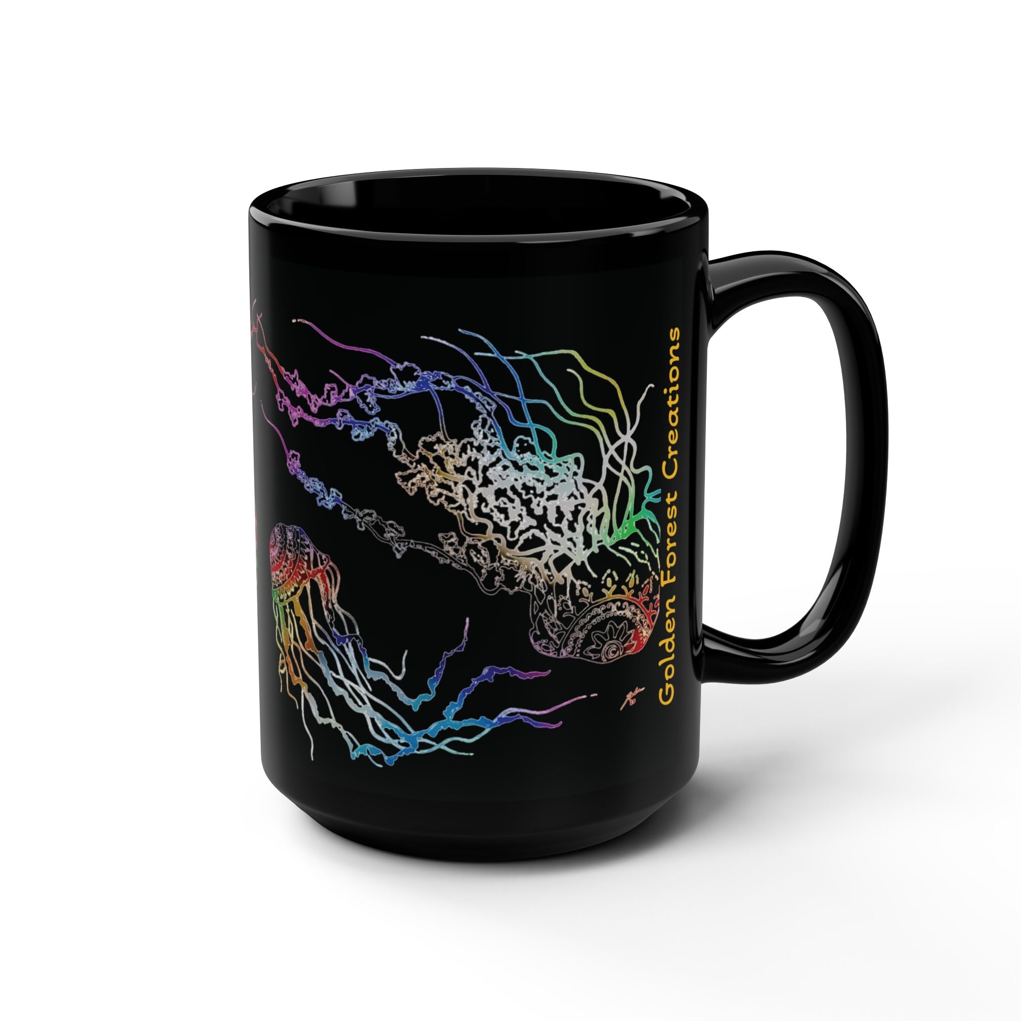 Black Mug, 15oz