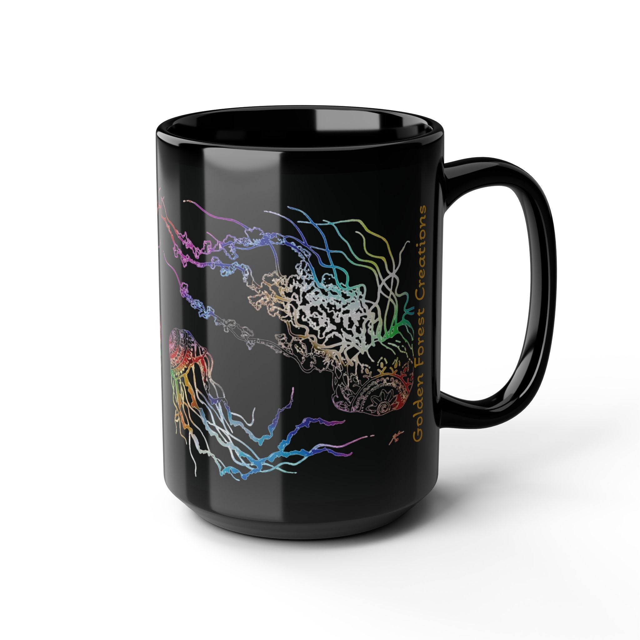 Black Mug, 15oz