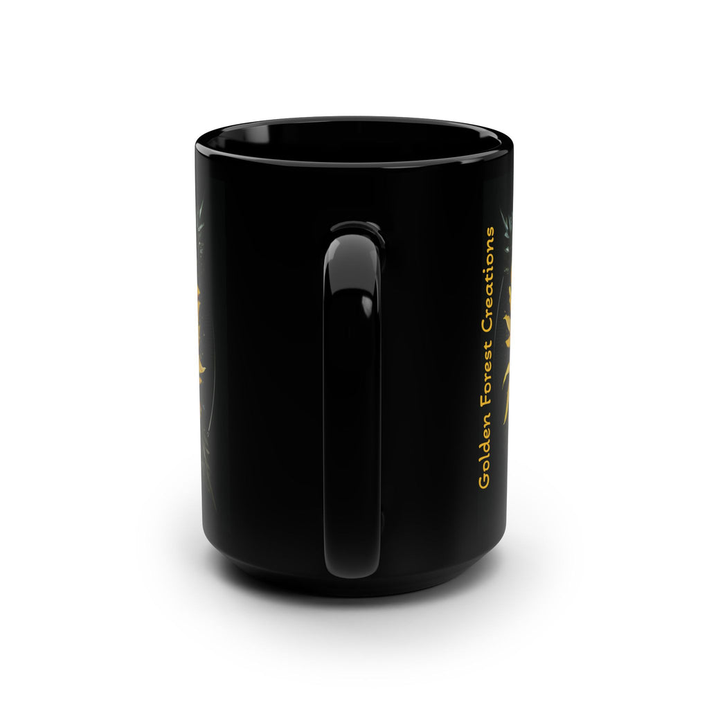 Black Mug, 15oz