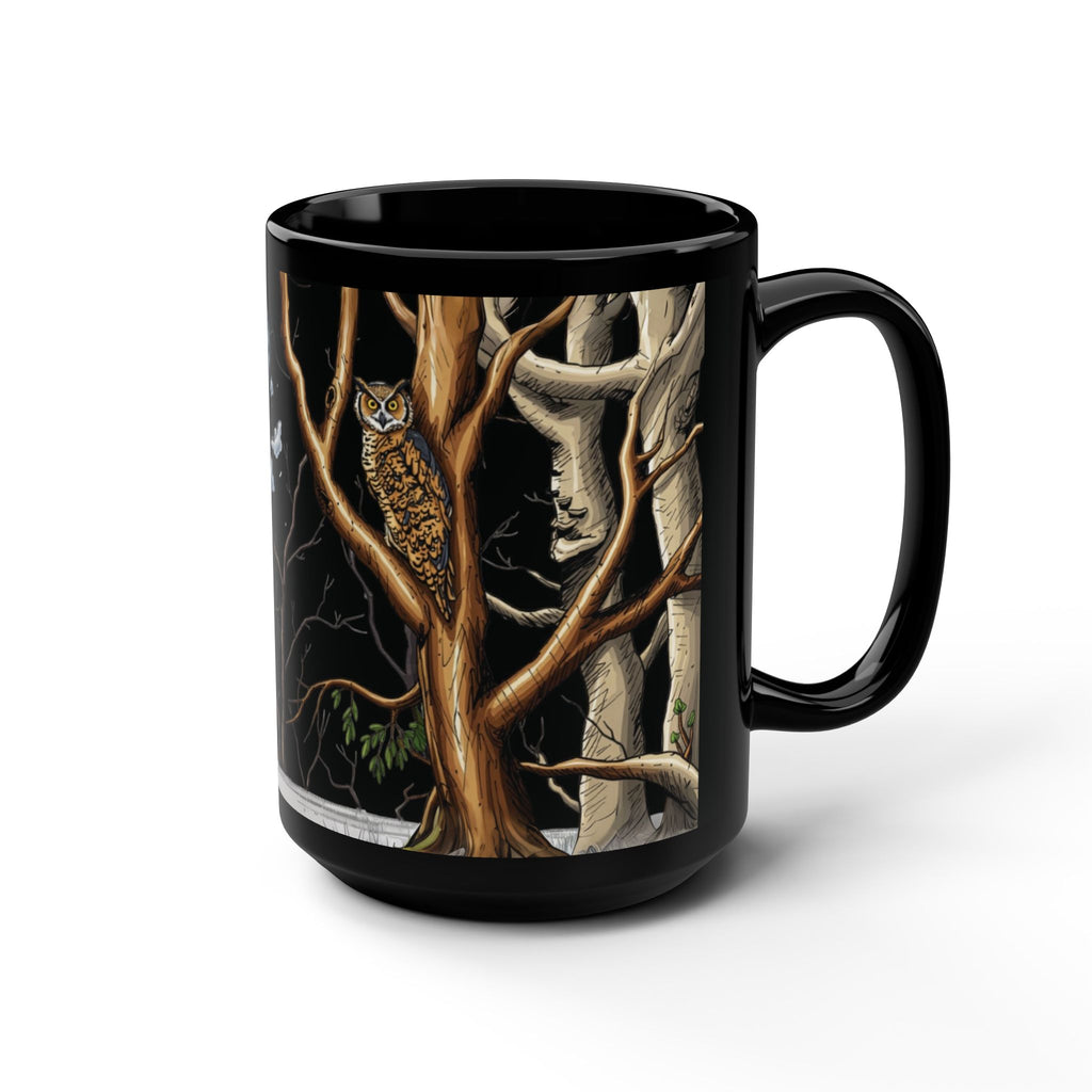 Black Mug, 15oz
