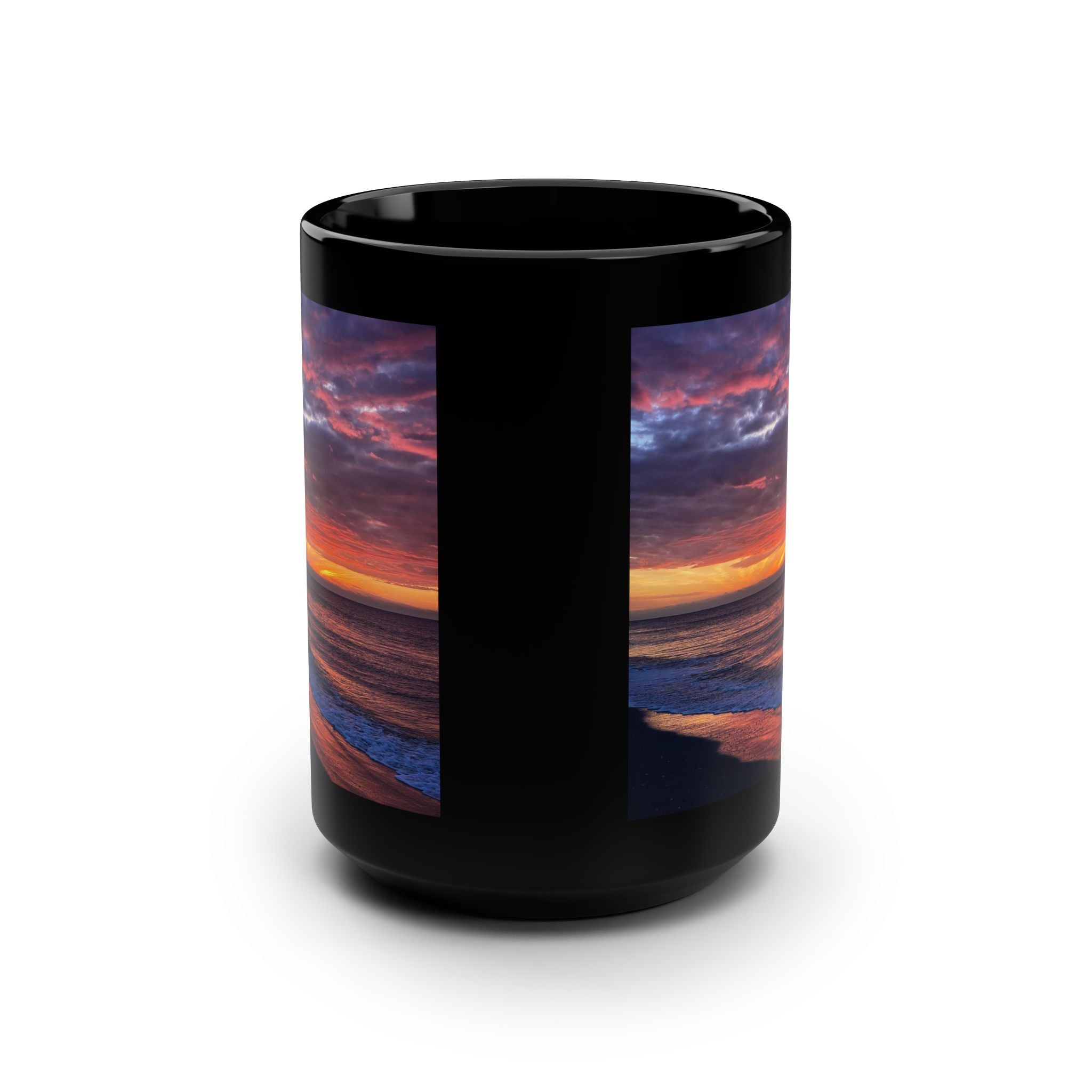 Sunrise Black 15oz Mug
