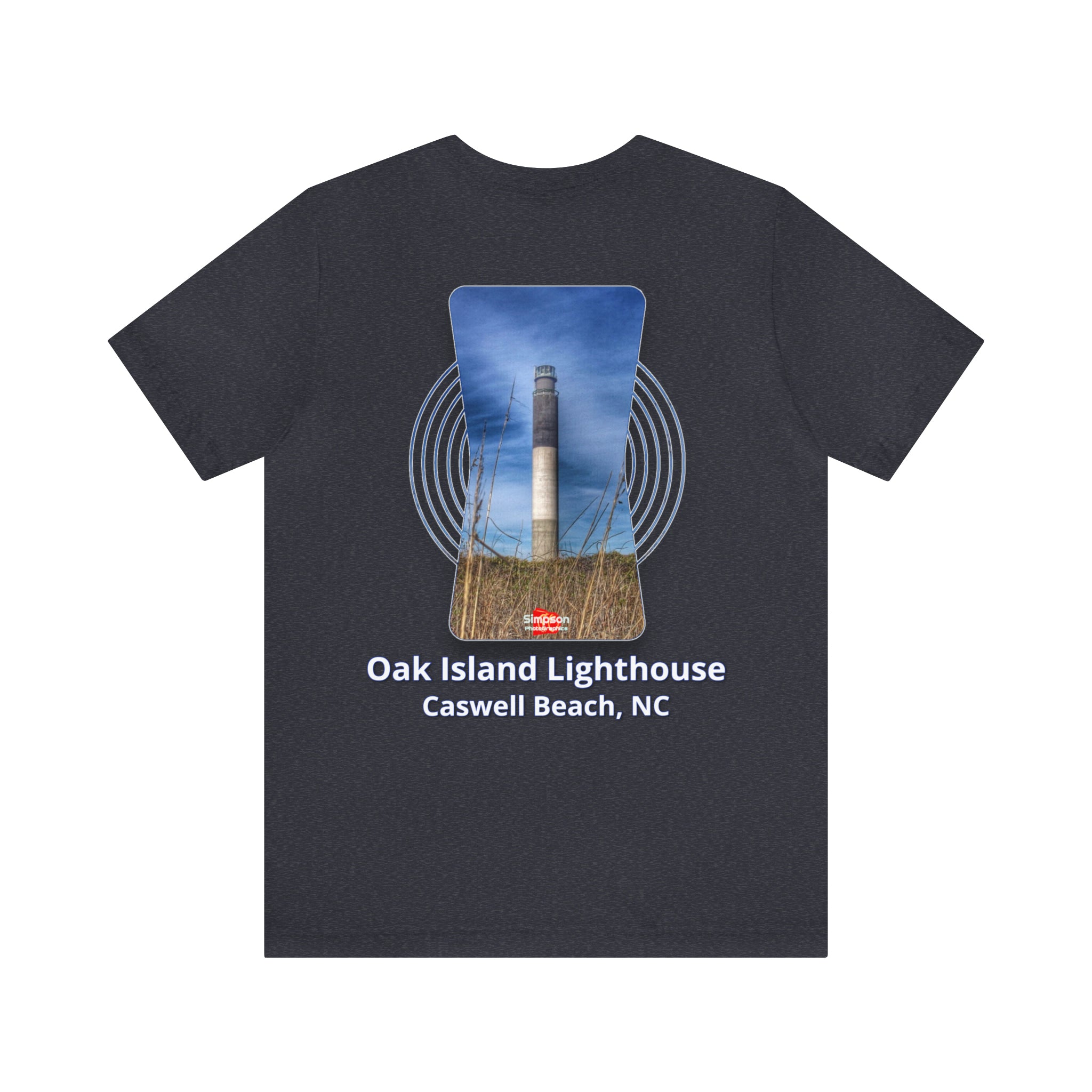 Oak Island Lighthouse Short Sleeve Tee