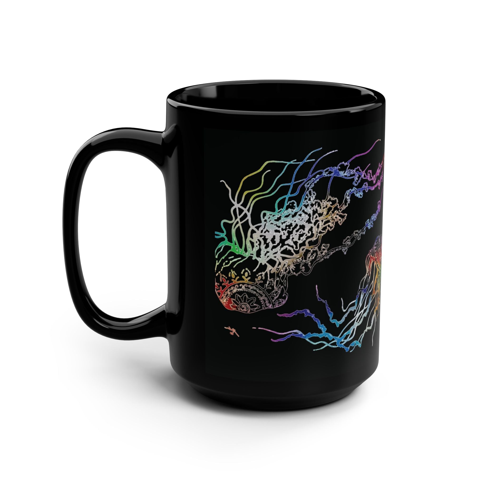 Black Mug, 15oz