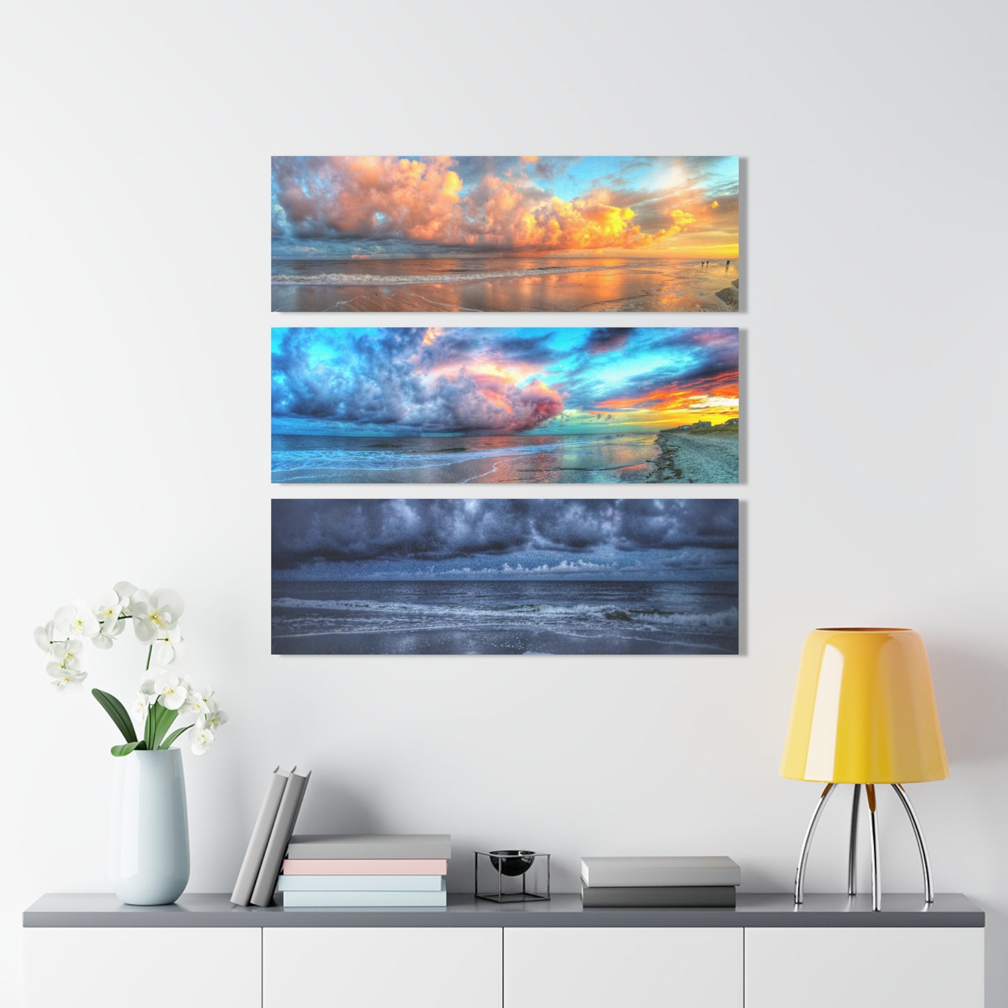 Storm Brewing Acrylic Prints (Triptych)