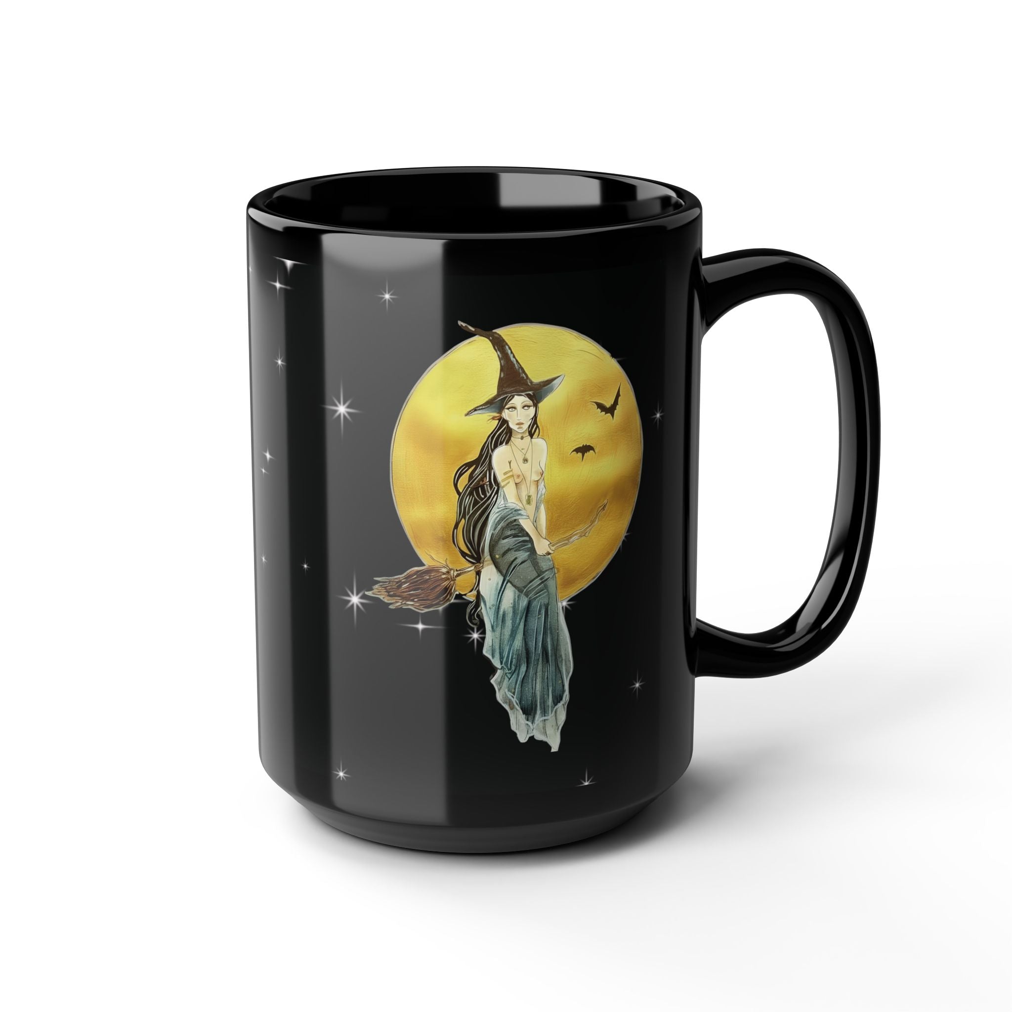 Black Mug, 15oz