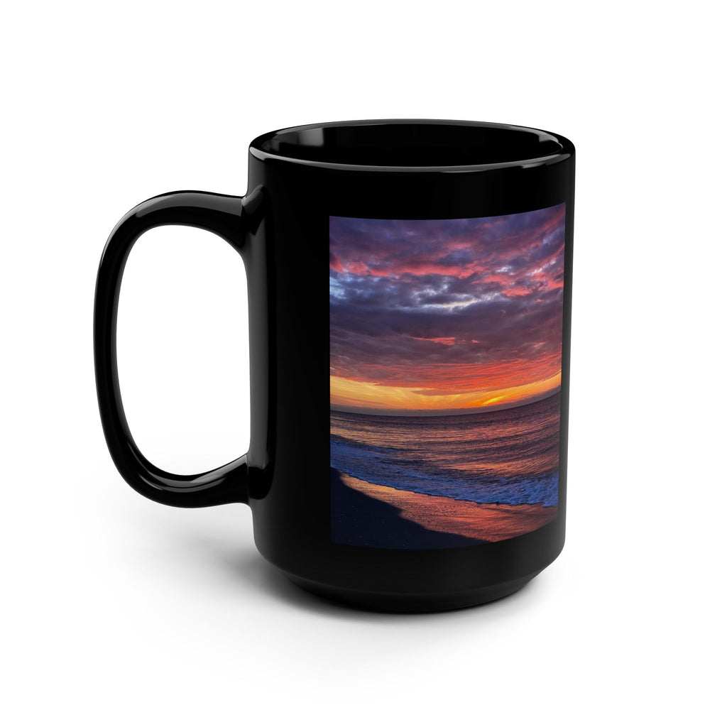 Sunrise Black 15oz Mug