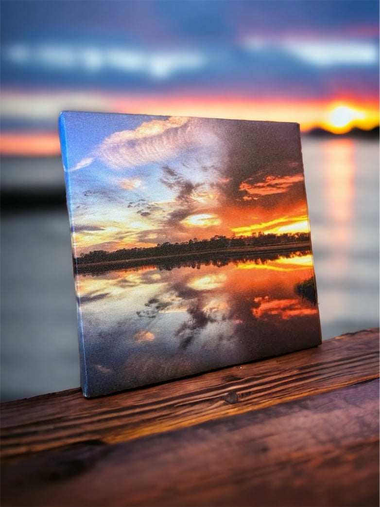 8”x8” Canvas Print w/Kickstand Easel