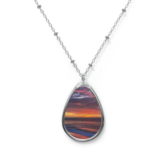Morning Magic Oval Necklace